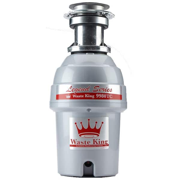 Waste King Legend Series 1 HP Professional 3-Bolt Mount Batch-Feed Garbage Disposer-DISCONTINUED