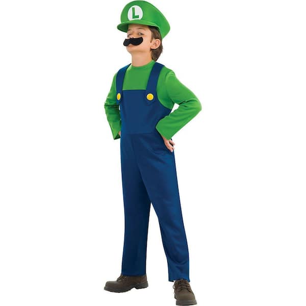 Disguise Super Mario Bros Medium Boys Luigi Kids Costume