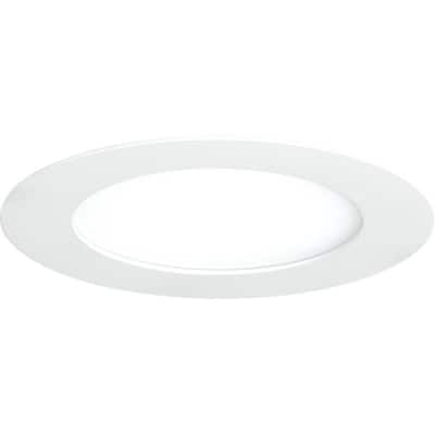 7 in. 3000K White Integrated LED Recessed Trim