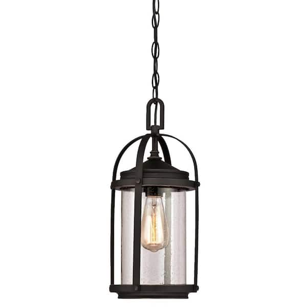 Westinghouse Grandview 1 Light Oil Rubbed Bronze With Highlights Outdoor Hanging Pendant 6339400