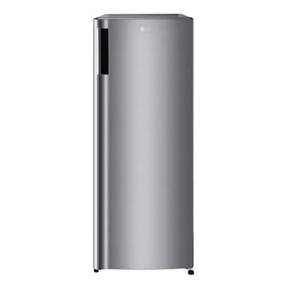 5.8 cu. ft. 20 in. W. Single Door Upright Freezer in PrintProof Platinum Silver with Direct Cooling