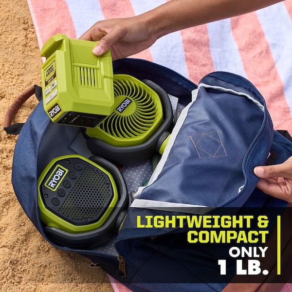 RYOBI 18V ONE+1800-Watt Portable Battery Inverter Power Station/8