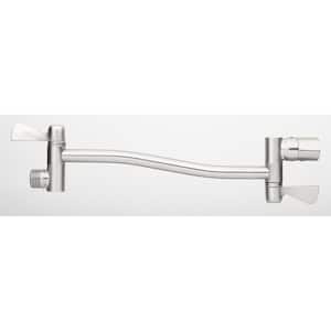 Swing-Style Shower Arm Brushed Nickel
