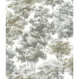 Old World Trees Peel and Stick Wallpaper (Covers 28.18 sq. ft.)
