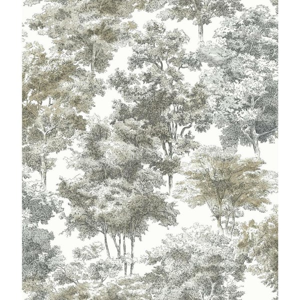 RoomMates Old World Trees Peel and Stick Wallpaper (Covers 28.18 sq. ft.)