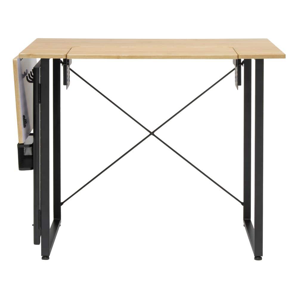 Pivot Sewing Table with Swingout Storage Panel and Adjustable Platform