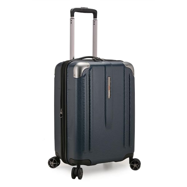 Traveler's Choice New London II 22 in. Navy Hardside Expandable Spinner Luggage