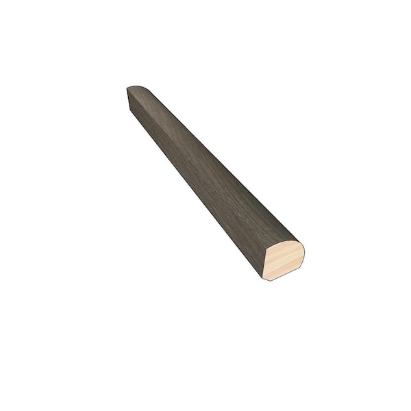 OptiWood Stormy Gray 0.75 in. Thick x 0.75 in. Width x 78 in. Length Quarter Round Hardwood Molding
