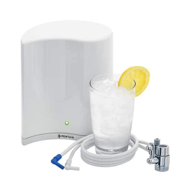 PENTAIR Drinking Water and System Counter Top Filtration in Chrome Dispenser