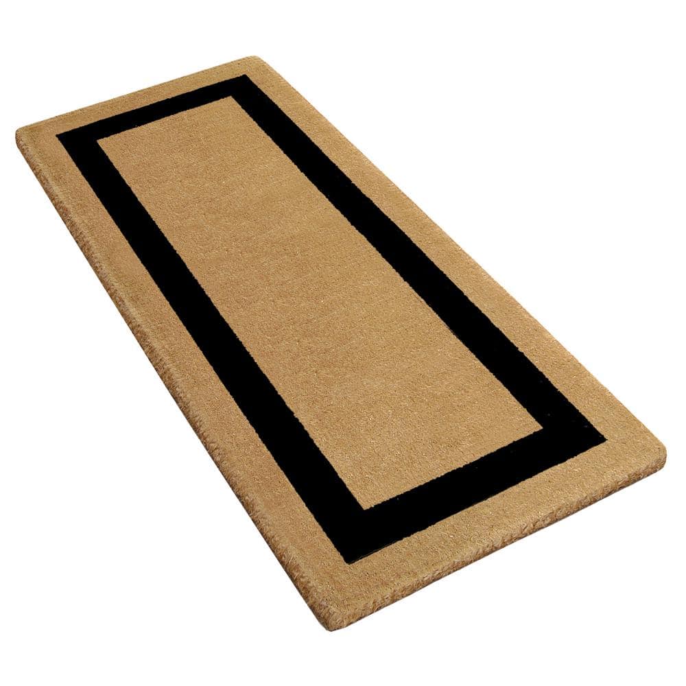 Personalized Elegant Entryway Coir Outdoor Doormat 24" x 57"