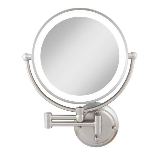 Magnification Hardwired Makeup Mirror, Zadro Wall Mount Mirror Instructions
