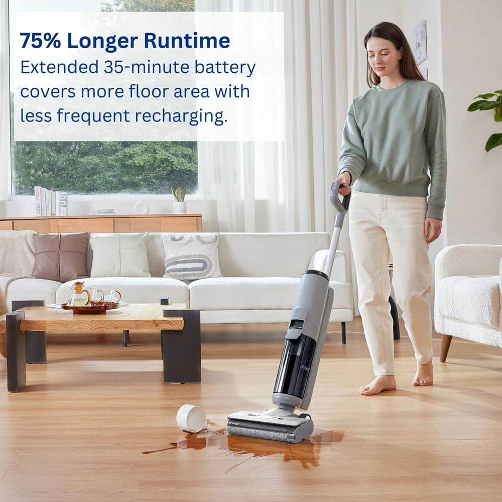 Tineco GO H2O XL Cordless Gray Wet/Dry Vacuum Mop