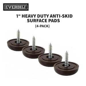 1 in. Heavy Duty Anti-Skid Surface Pads (4-Pack)