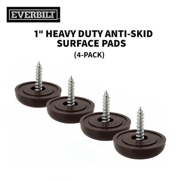 Everbilt 1 in. Heavy Duty Anti-Skid Surface Pads (4-Pack)