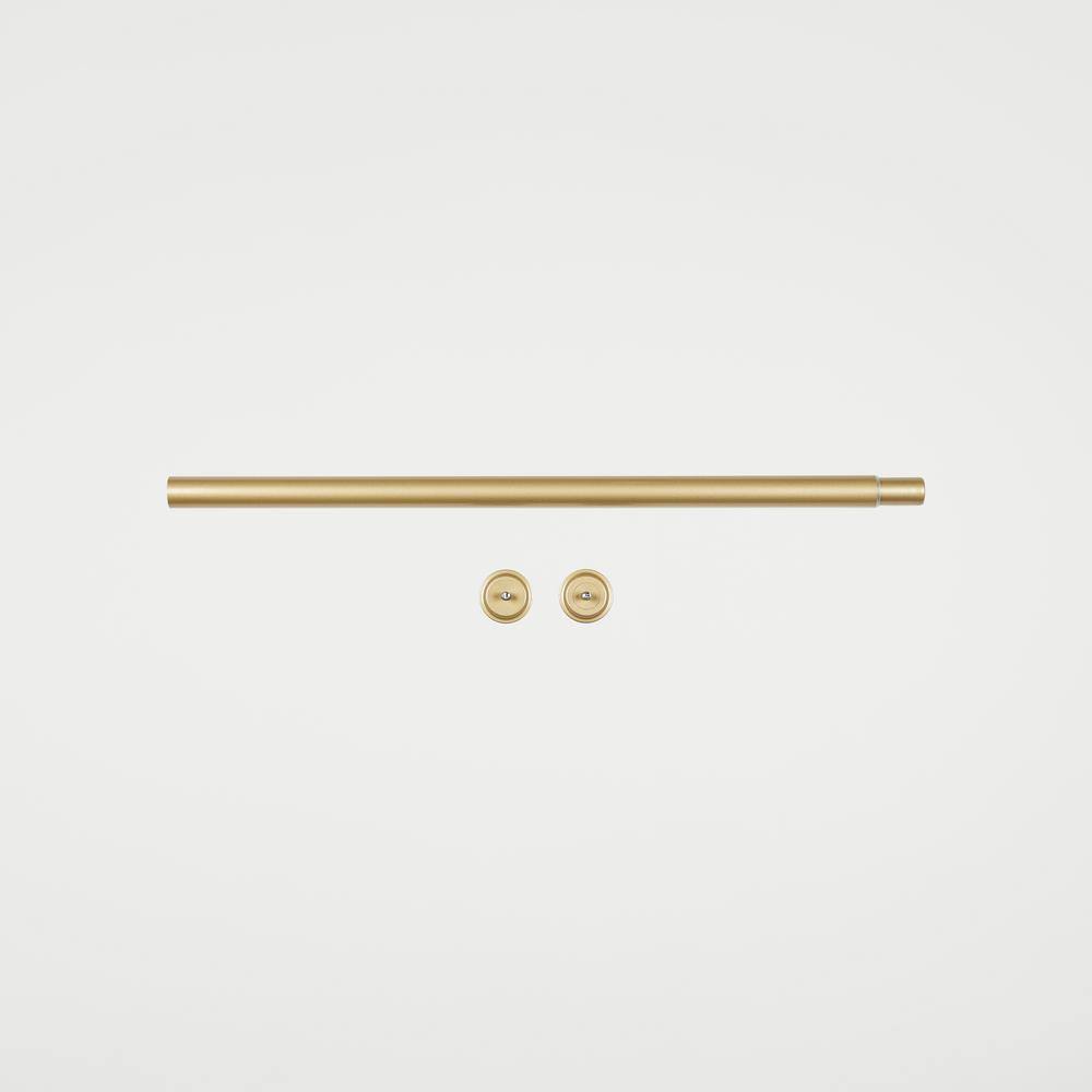 Gold Adjustable Steel Tension Rod, 24"-40"