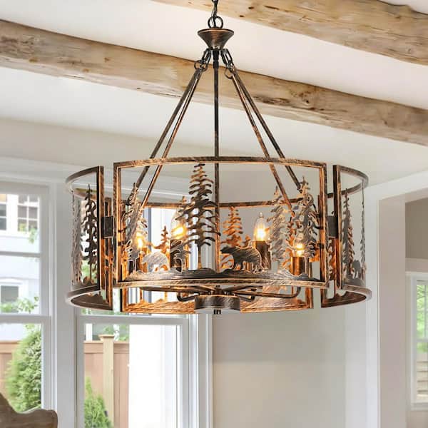 chandelierデスク Jacques Brass Crystal Rectangle Chandelier
