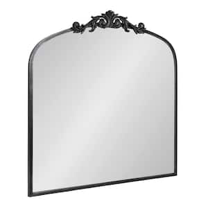 Arendahl 28.00 in. W x 30.00 in. H Black Arch Traditional Framed Decorative Wall Mirror