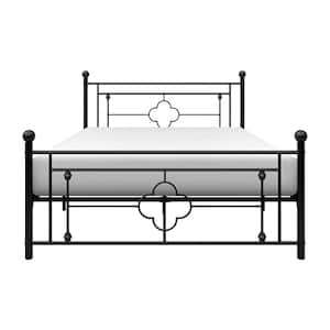 Bevelle Black Metal Frame Full Platform Bed