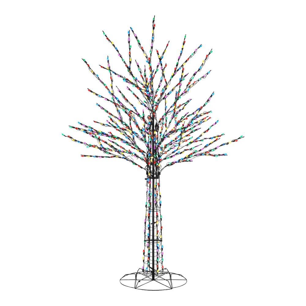 8 ft. Giant-Sized LED Pre-Lit Bare Branch Tree Holiday Yard Decoration price history on PriceWatchPro