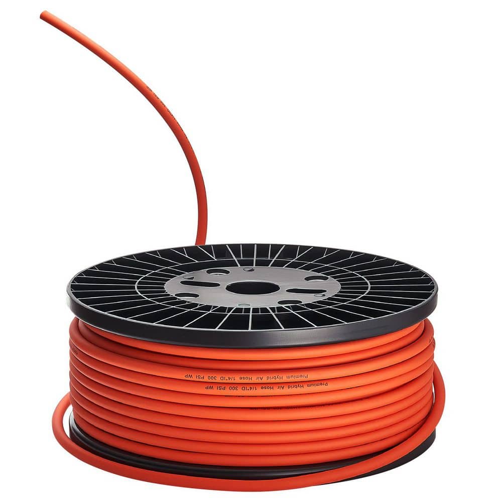 Orange Air Hose, 3/8 in. x 250 ft. Hybrid Air Hose, Lightweight Pneumatic Hose, Three-Layer Hybrid Material, 2025 update price history on PriceWatchPro