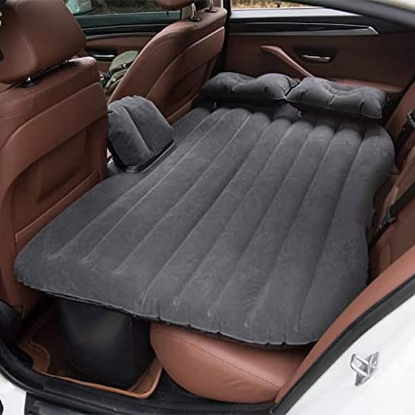 Inflatable Travel Car Camping Mattress outlet Bed Back Seat Sleep Rest 2 Pillow Pump