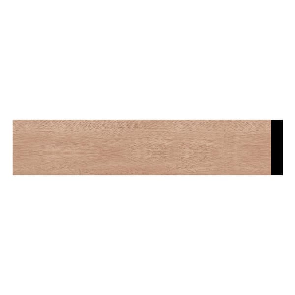 Ekena Millwork WM266 0.25 in. D x 1.5 in. W x 96 in. L Wood (Sapele Mahogany) Lattice Moulding