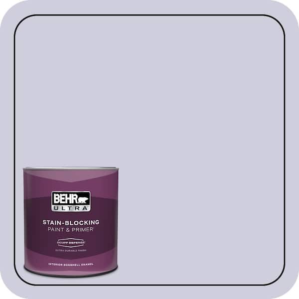 BEHR ULTRA 1 qt. #640C-2 Lavender Sparkle Extra Durable Eggshell Enamel Interior Paint & Primer