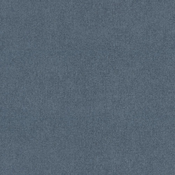 Warner Herringbone Tweed Denim Woven Wallpaper