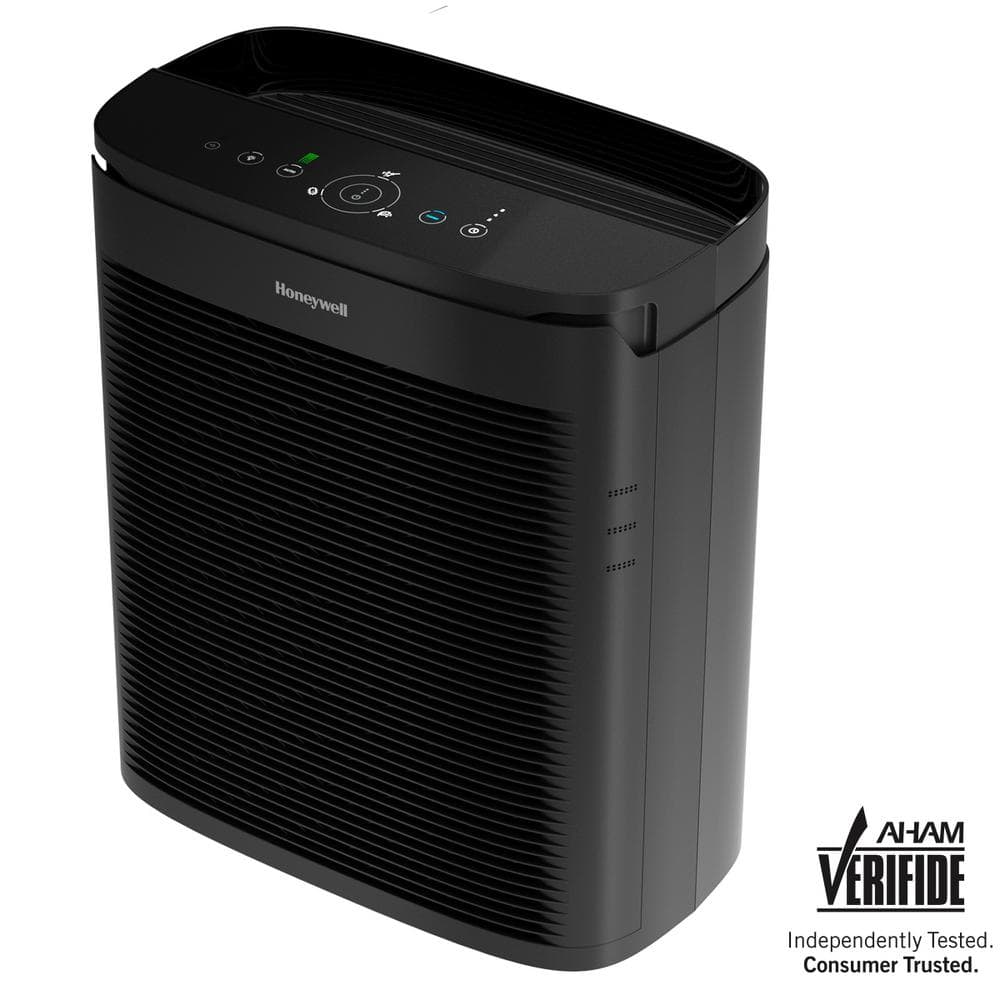 Honeywell PowerPlus HEPA Air Purifier, Extra-Large Room (530 sq. ft.) Black  HPA3300BV1 - The Home Depot