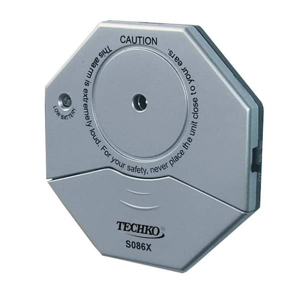 TECHKO Wireless Glass Vibration Sensor Door Window Alarm