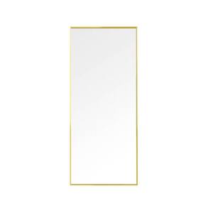 15.7 in. W x 59 in. H Rectangular Aluminum Framed Shatter Proof Wall Mount Bathroom Vanity Mirror