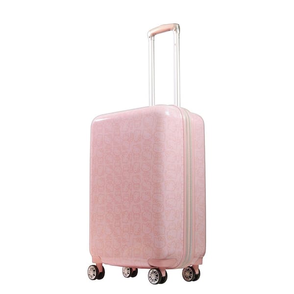 Ful Hello Kitty Pose All Over Print 25 in. Hard-Sided Luggage in Pink
