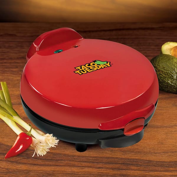 Brentwood - TS-120 Brentwood Quesadilla Maker 8-inch Red
