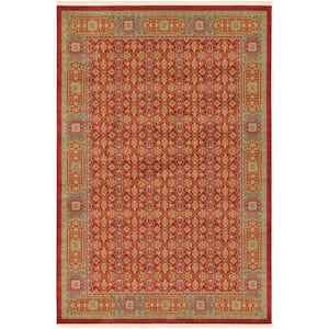 Palace Jefferson Red 6' 0 x 9' 0 Area Rug