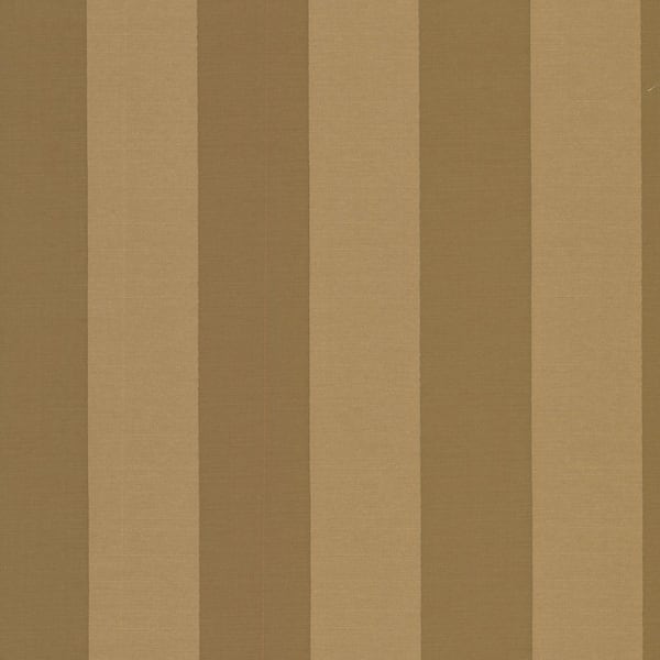 The Wallpaper Company 8 in. x 10 in. Brown and Green Venetian Silk Stripe Wallpaper Sample