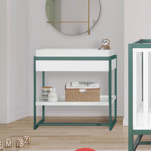 Dream On Me Jungle Green Arlo Changing Table