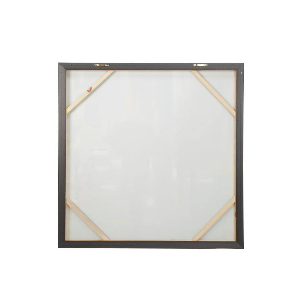 Large Blue and Gold Abstract Canvas Wall Art