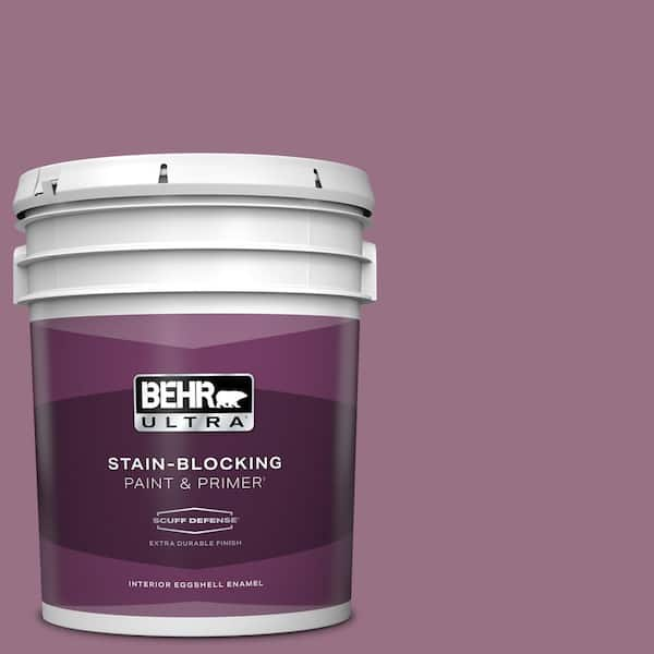 BEHR ULTRA 5 gal. #690D-6 Meadow Flower Extra Durable Eggshell Enamel Interior Paint & Primer