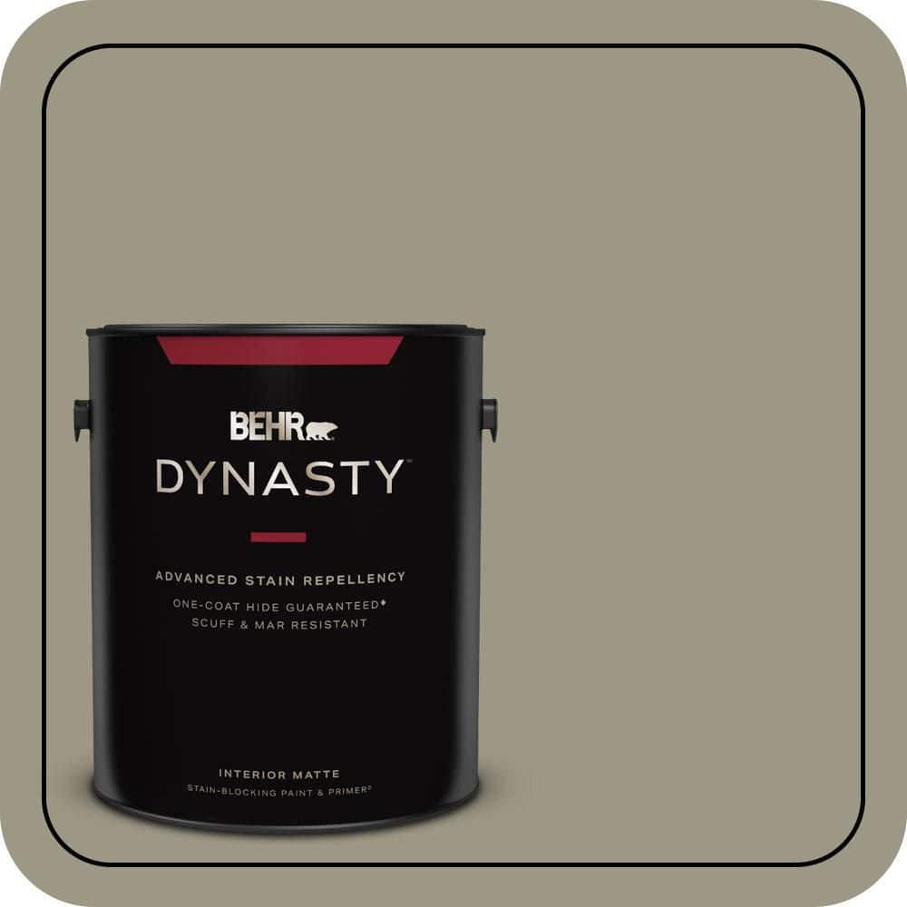 1 gal. #PPU8-20 Dusty Olive One-Coat Hide Matte Interior Stain-Blocking Paint & Primer price history on PriceWatchPro