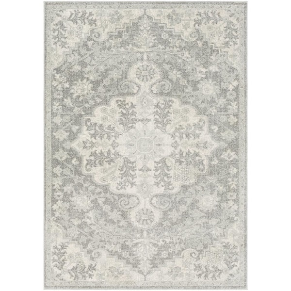 Livabliss Demeter Taupe 3 ft. 11 in. x 5 ft. 7 in. Area Rug
