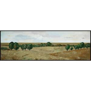 "Nature Brings Solace" by Marmont Hill Floater Framed Canvas Nature Art Print 15 in. x 45 in.