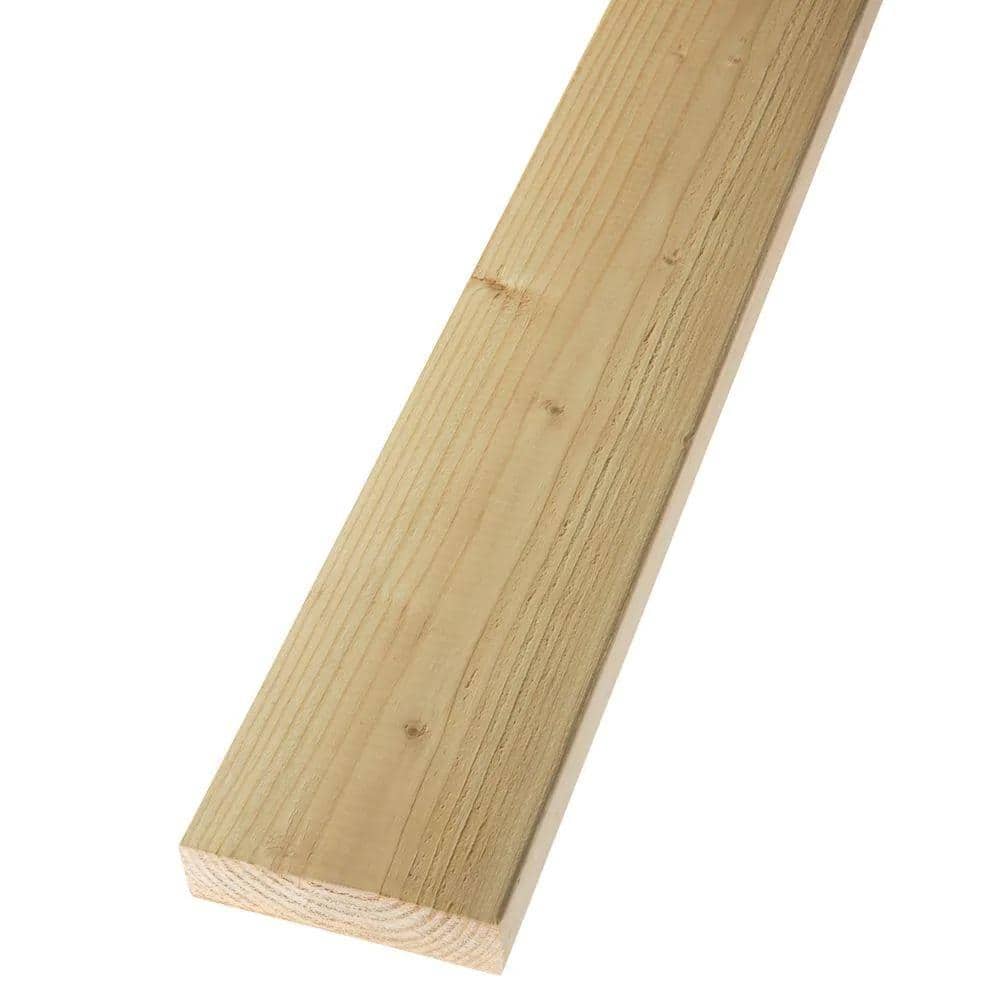 2 in. x 6 in. x 12 ft. S4S Premium Kiln-Dried Heat Treated Douglas