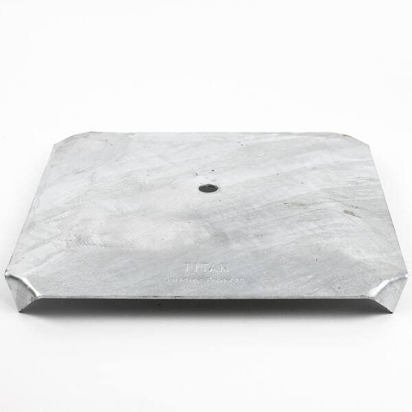 12 in. x 12 in. Steel Deck Plate