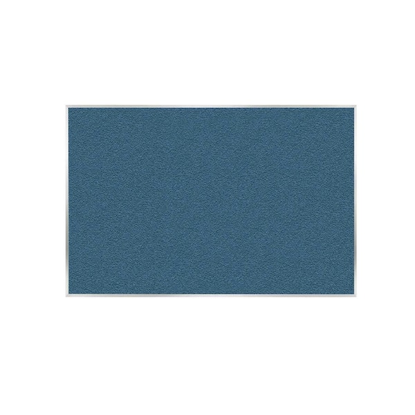 4 x 5 ft. Vinyl Bulletin Board, Satin Aluminum Frame, Ocean