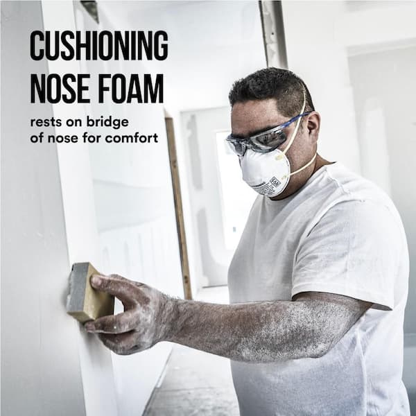 3M - 8210 N95 Drywall Sanding Performance Disposable Respirator (2-Pack)