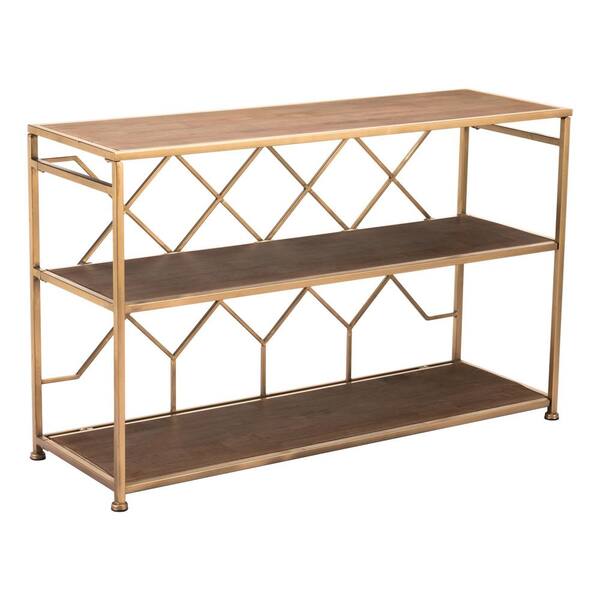 ZUO Equis Brown Console Table