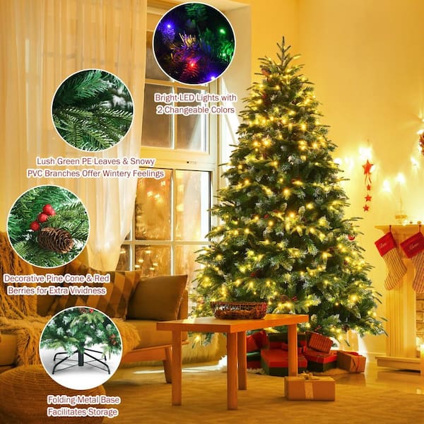 Outdoor LED Christmas Tree Light, 7FT 400 LED Smart Christmas Tree