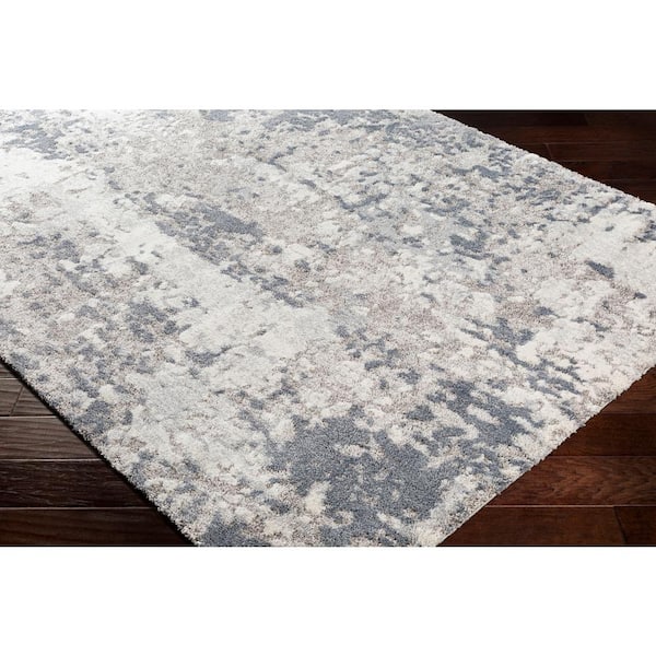 7 x 9 ft Grey White Living Room Wool Area Rug Hand Tufted Soft Carpet –  MystiqueDecors By AK