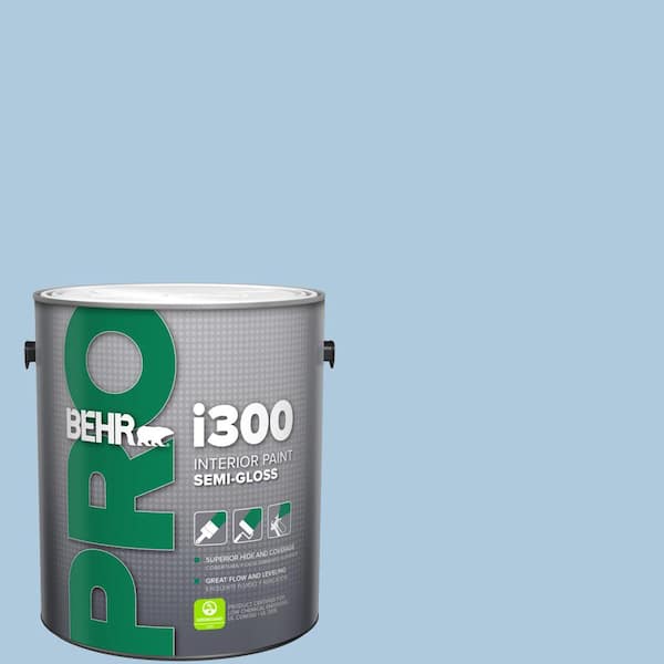 BEHR PRO 1 gal. #M510-2 Life At Sea Semi-Gloss Interior Paint
