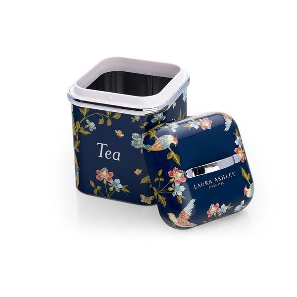 Laura Ashley VQ-3-Pieces Stainless Steel Canister Set